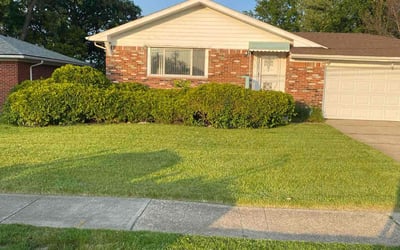 Photo of Eva A.'s yard after getting lawn care in El Paso, TX