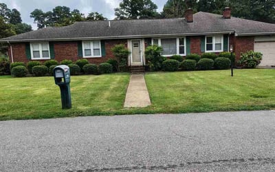 Photo of Thomas R.'s yard after getting lawn care in Brownsburg, IN