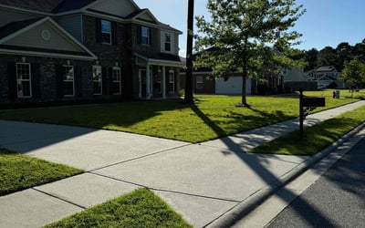Photo of Meredith K.'s yard after getting lawn care in Richmond Hill, GA