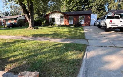Photo of Jenna M.'s yard after getting lawn care in Sterling Heights, MI