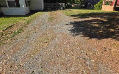 Photo of Jordin C.'s yard after getting lawn care in Eastpointe, MI