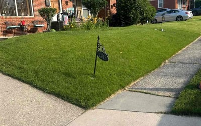 Photo of Jacob V.'s yard after getting lawn care in Joppa, MD
