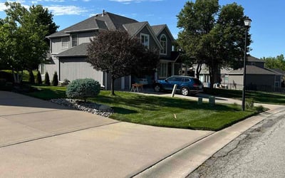 Photo of Kyle T.'s yard after getting lawn care in Canton, MI