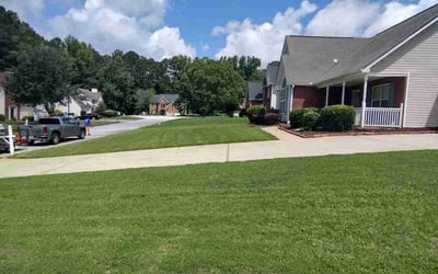 Photo of Amanda M.'s yard after getting lawn care in Oak Island, NC