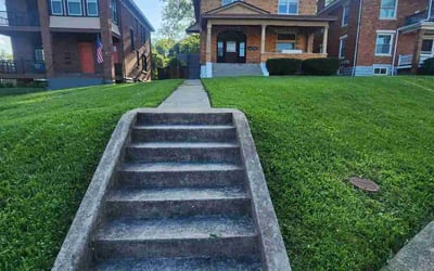 Photo of Brandon M.'s yard after getting lawn care in Harrison, OH