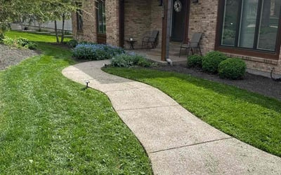 Photo of Nicole W.'s yard after getting lawn care in Bolivar, MO