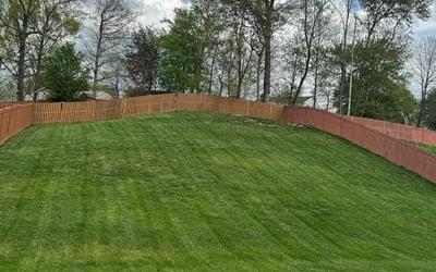 Photo of Carl B.'s yard after getting lawn care in Kingstowne, VA
