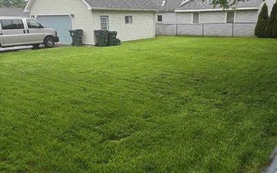 Photo of Troy B.'s yard after getting lawn care in Depew, NY