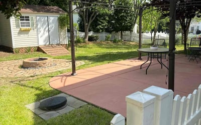 Photo of Keva B.'s yard after getting lawn care in Indian Trail, NC