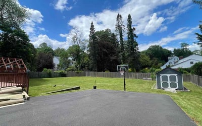 Photo of Mary D.'s yard after getting lawn care in Morrisville, PA