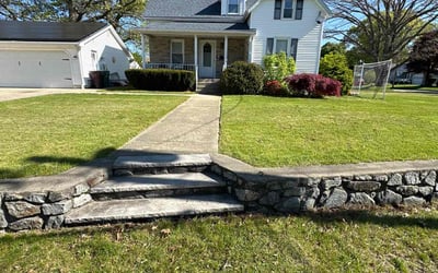 Photo of Milton J.'s yard after getting lawn care in Woonsocket, RI