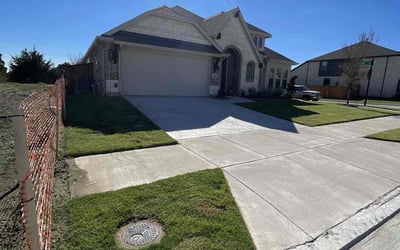 Photo of Joshua F.'s yard after getting lawn care in Alabaster, AL