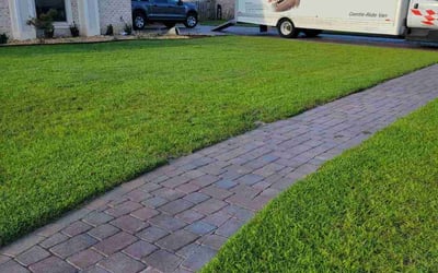 Photo of Tina B.'s yard after getting lawn care in Destin, FL