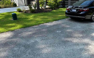 Photo of Samantha M.'s yard after getting lawn care in Middleburg, FL