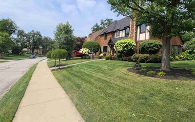 Photo of Macaire B.'s yard after getting lawn care in Rocky River, OH