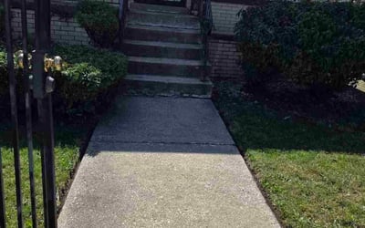 Photo of Marge R.'s yard after getting lawn care in Beverly, MA