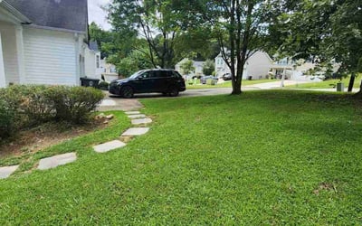 Photo of Precious M.'s yard after getting lawn care in Lake Charles, LA