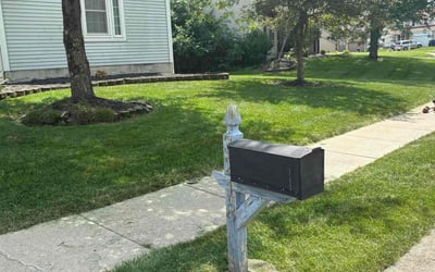 Photo of Alexsis T.'s yard after getting lawn care in Mechanicsburg, PA