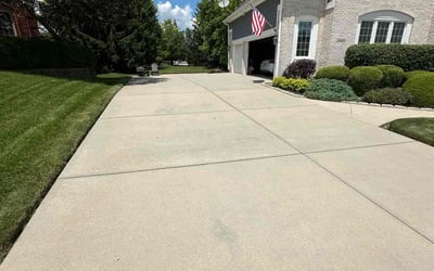 Photo of Aaron W.'s yard after getting lawn care in Georgetown, KY