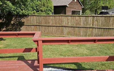 Photo of Karen S.'s yard after getting lawn care in Cuyahoga Falls, OH
