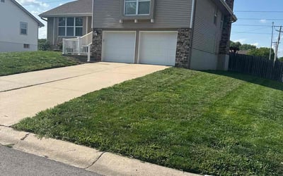 Photo of Ann T.'s yard after getting lawn care in Grandview, MO