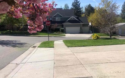 Photo of Joshua T.'s yard after getting lawn care in Herriman, UT