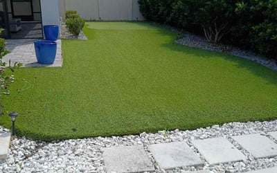 Photo of Linda S.'s yard after getting lawn care in Belmar, NJ