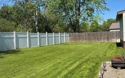 Photo of Jesse V.'s yard after getting lawn care in Chippewa Falls, WI