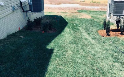 Photo of ashlynn m.'s yard after getting lawn care in Toano, VA