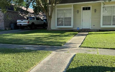 Photo of Vijay V.'s yard after getting lawn care in Baton Rouge, LA