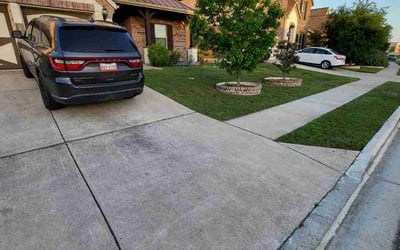Photo of Glenn S.'s yard after getting lawn care in Foxboro, MA