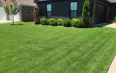 Photo of Mary S.'s yard after getting lawn care in Benton, AR