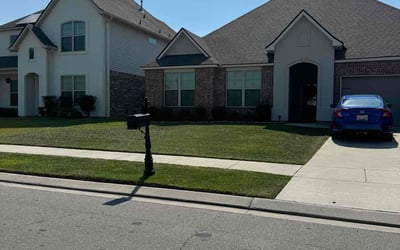 Photo of Candy D.'s yard after getting lawn care in Canton, GA
