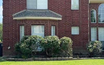 Photo of JonMarc W.'s yard after getting lawn care in Carrollton, TX