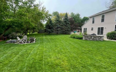 Photo of Randy W.'s yard after getting lawn care in Germantown, WI