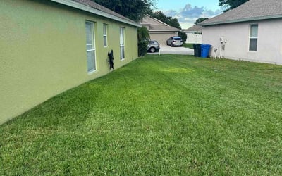 Photo of Chris A.'s yard after getting lawn care in Riverview, FL