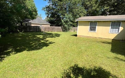 Photo of Tanya M.'s yard after getting lawn care in Montgomery, AL