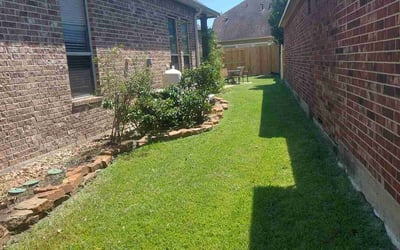Photo of Tyler W.'s yard after getting lawn care in Tomball, TX
