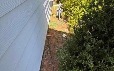 Photo of Lindsay T.'s yard after getting lawn care in Canastota, NY