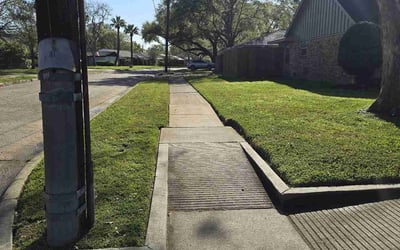Photo of Sharon T.'s yard after getting lawn care in West Columbia, TX
