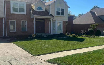 Photo of Francine F.'s yard after getting lawn care in Fairfield, OH