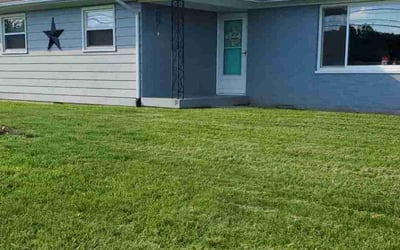 Photo of Curtis D.'s yard after getting lawn care in Charlestown, IN