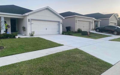 Photo of Parker K.'s yard after getting lawn care in Alvarado, TX