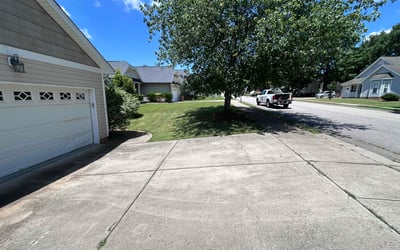Photo of Kristen H.'s yard after getting lawn care in La Porte, TX