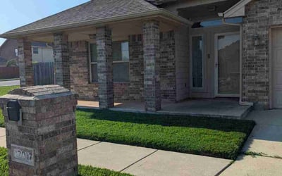 Photo of Nelson S.'s yard after getting lawn care in Guthrie, OK