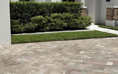 Photo of Landon B.'s yard after getting lawn care in Nampa, ID