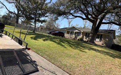 Photo of Jack B.'s yard after getting lawn care in Altadena, CA