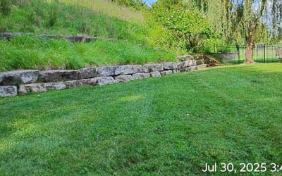 Photo of Brooke D.'s yard after getting lawn care in Saint Peters, MO