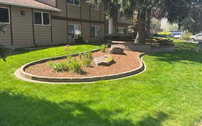 Photo of Rose M.'s yard after getting lawn care in Kenmore, WA