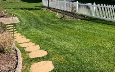 Photo of Lee F.'s yard after getting lawn care in Aspen Hill, MD